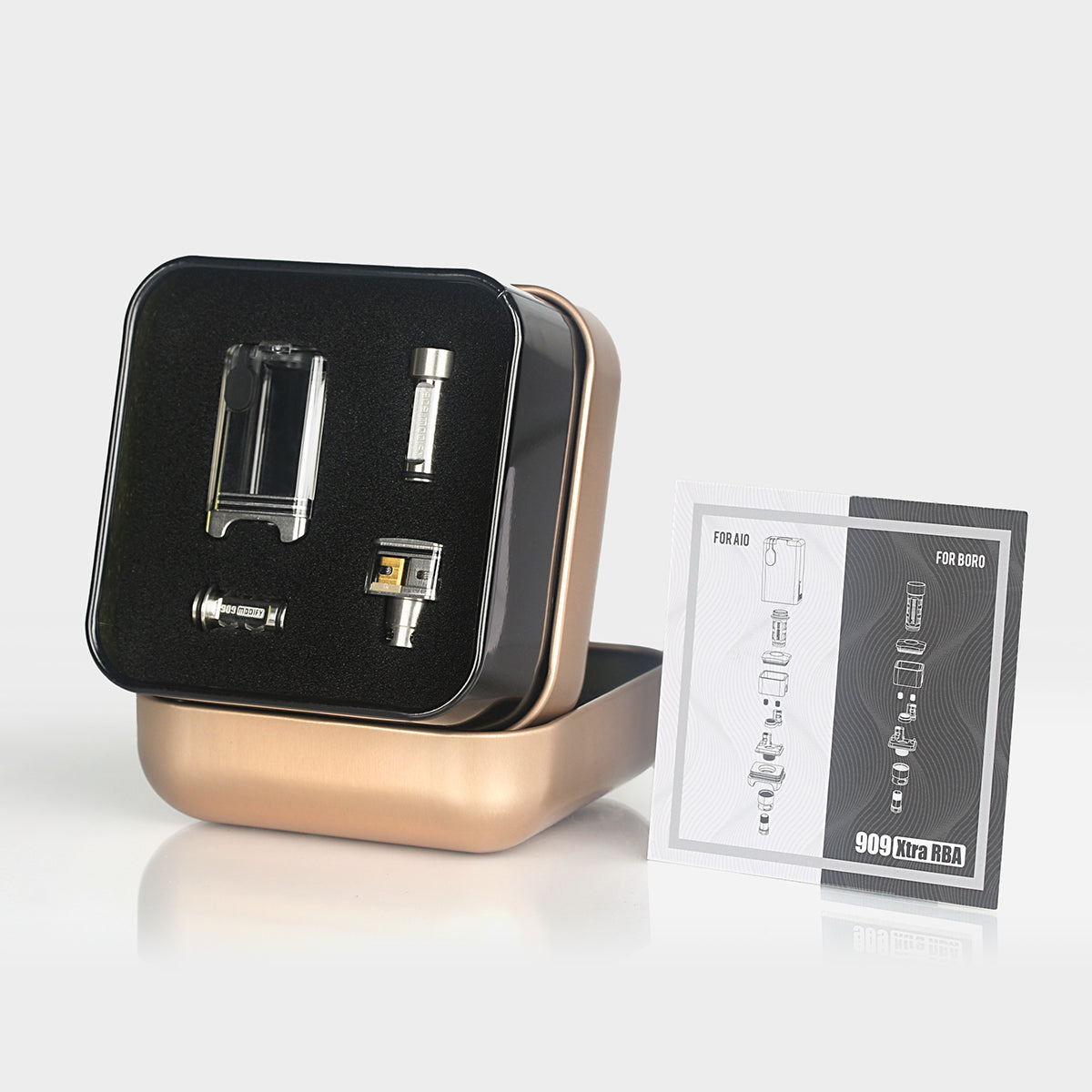 New Dropping 909 Xtra RBA for Boro and AIO Devices / Stainless Steel